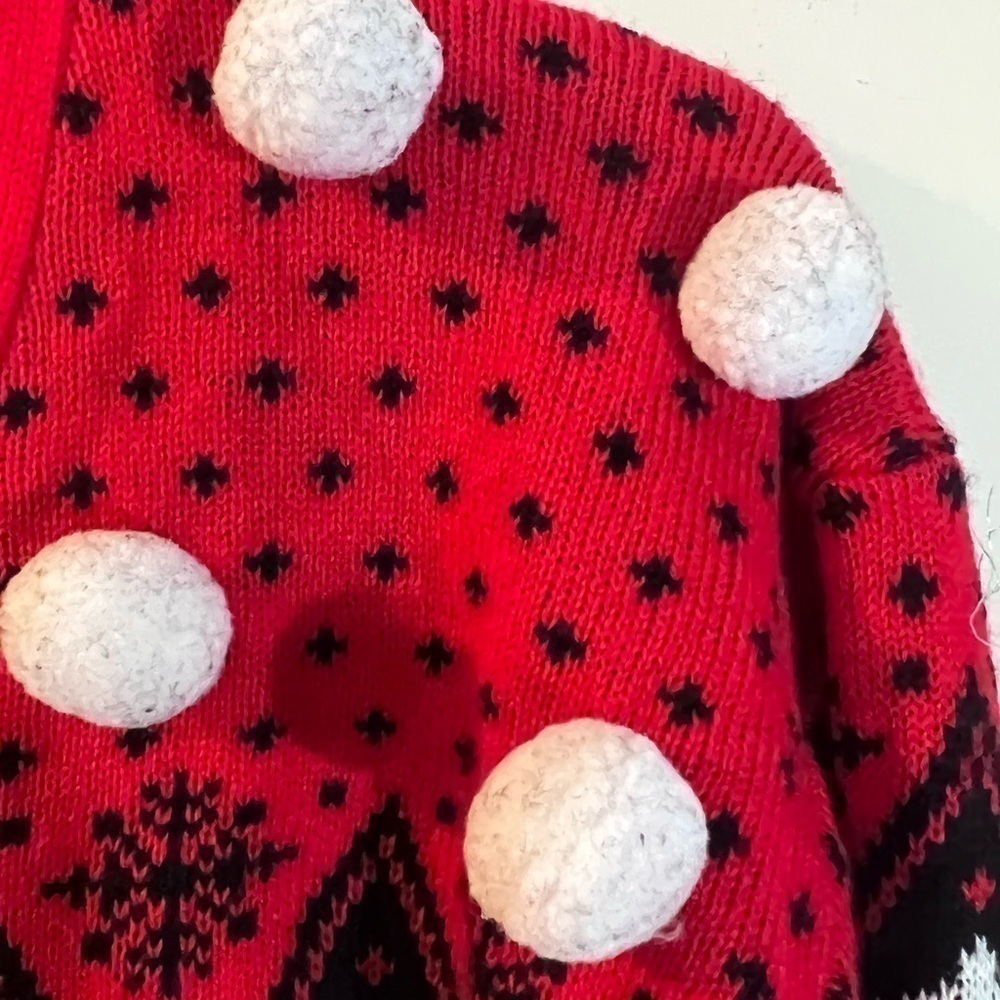 𝅺coca COLA Women's Ugly Christmas Sweater Polar Bears Holiday Coke Size Large - Picture 5 of 5